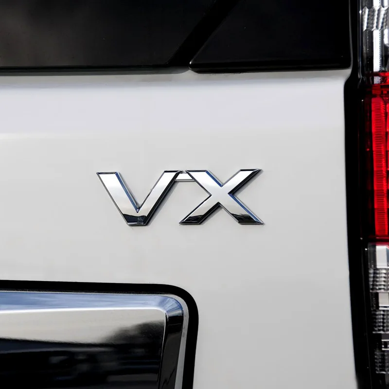 Подходит для автомобиля Prado V6 логотип Overbearing Bumper наклейки TXL vxlvx Emission standard Word Mark Tag Стикеры с автомобильными логотипами