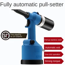 Pneumatic pull cap gun automatic pull rivet nut gun pull cap gun pull rivet gun hydraulic pull nut grab tool M3-M12 брюки pull