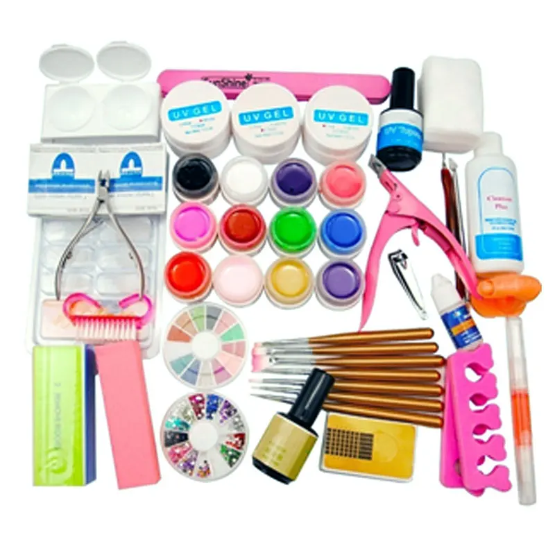 Набор для маникюра девочек теплый набор салонов сделай сам УФ гель ногтей клей