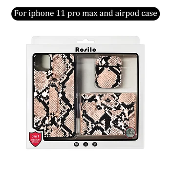 

New Fashion Protector For iphone 11 Pro Max Cover For Airpods Case Phone Accessories For Apple iphone Air pods Case Earbuds Gift