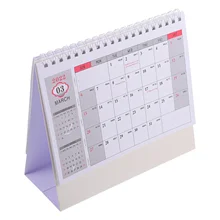 Calendrier International de vacances en anglais, 1 pièce, 2022 calendrier de bureau