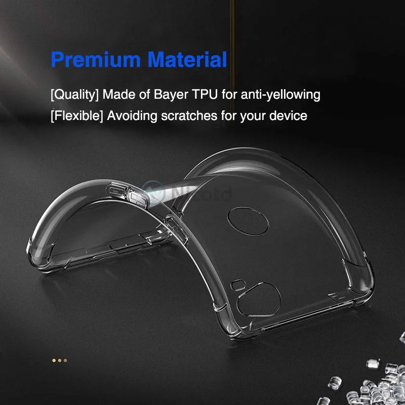 Premium Ultra Thin Soft TPU Clear Silicone Phone Case - Luxury Protection