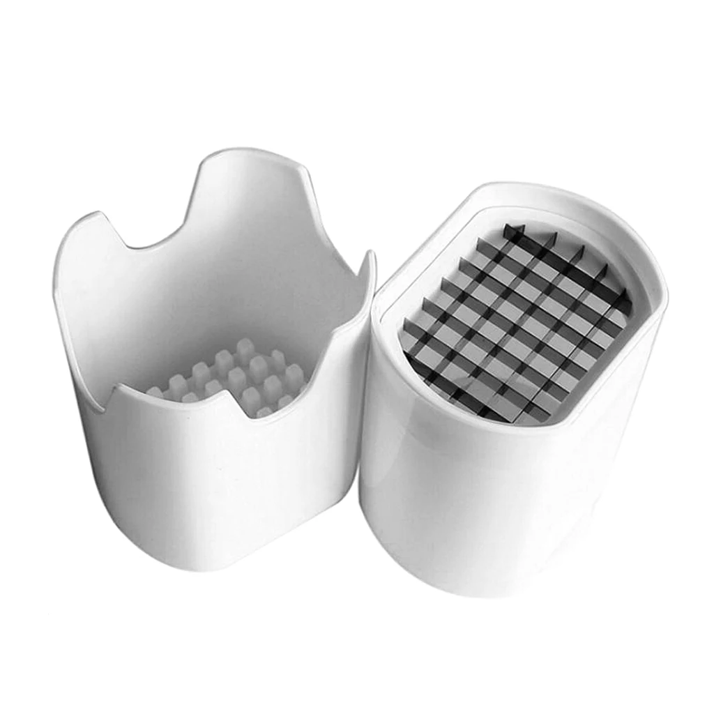 Steel One Step Chips Fry Cutter Vegetable Dicer Fruit Durable Potato Slicer, easy to clean and not distortion