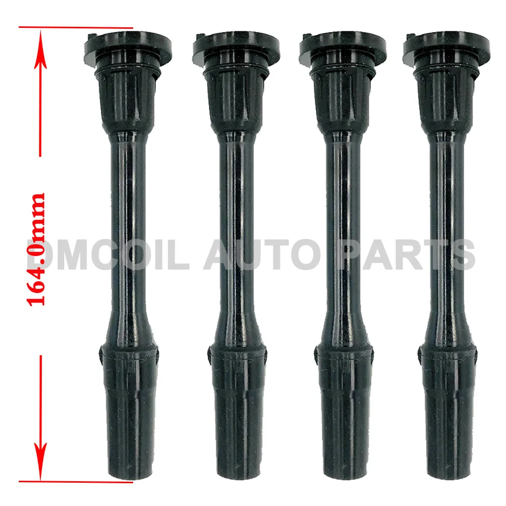 

4 PCS LENGTH 164MM IGNITION COIL BOOTS AND SPRING FOR MITSUBISHI GALANT VI SPACE WAGON 2.4L (1998-2004) 4G64 MD359868 H6T12671A