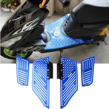 

100% Brand New Mult Color Motorcycle Aluminum Alloy Cnc Front Rear Footrest Footrests Step Pad For Yamaha Tmax 530 Titanium #LR4