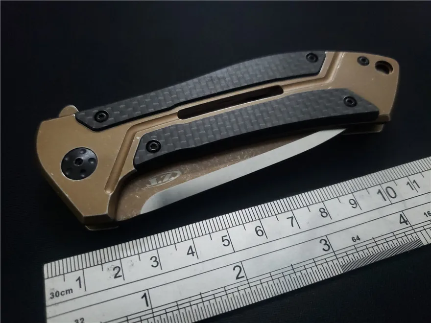 Lism Store горизонтальные складные ножи M390 лезвие стали+ CF ручка Открытый Тактический Кемпинг выживания карманный нож EDC инструменты