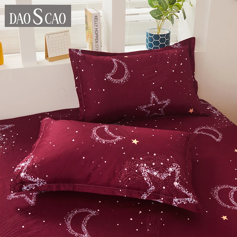 2021 New Product 2pcs 100%Polyester Super Soft Printed Pillowcase Household | Дом и сад