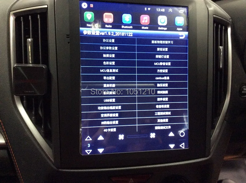 Ouchuangbo Радио Аудио плеер рекордер для Subaru XV Поддержка android 6,0 gps 10,4 дюймов Tesla экран 2 Гб ram 32 Гб rom