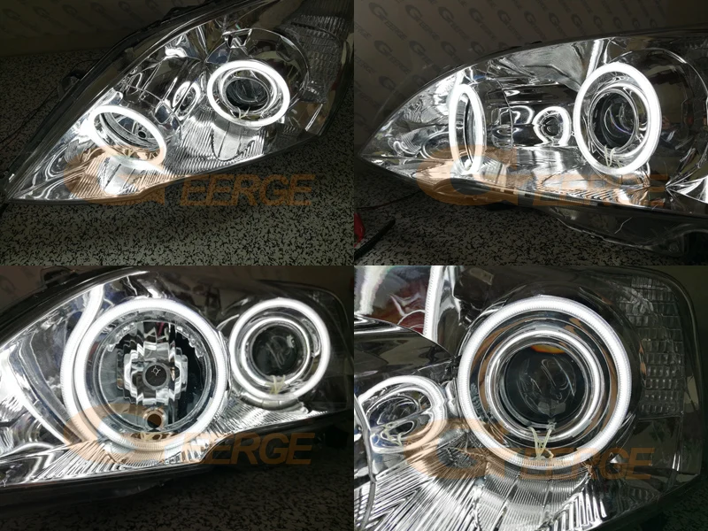 Для HONDA CR V CRV III 2006 2007 2008 2009 2010 2011 проектор HD ультра яркий SMD СВЕТОДИОДНЫЙ ангельские