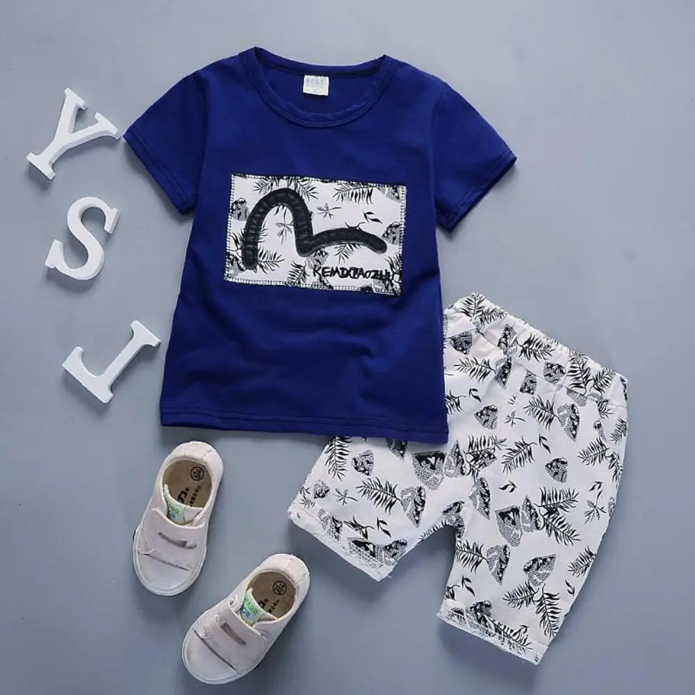 Комплект одежды для маленьких мальчиков и девочек с рисунком Человека-паука; осенний детский спортивный костюм; Одежда для мальчиков; комплект из 3 предметов; Одежда для младенцев - Цвет: blue 2pcs
