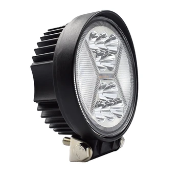 

White Work lights Waterproof Accessories Replacement Set Round 2pcs Car