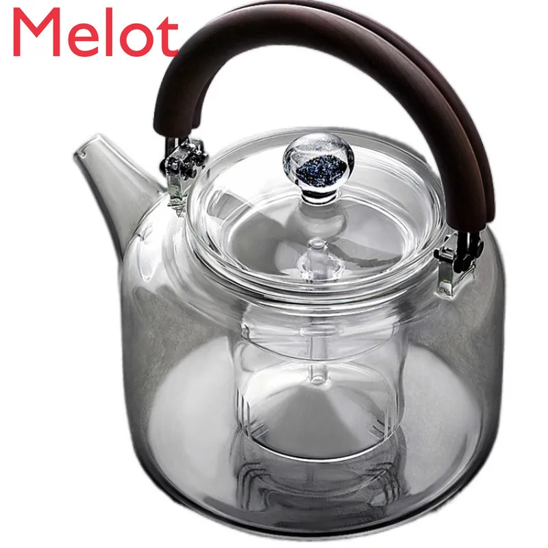 

Стеклянный чайник, устойчивый к высоким температурам, толстый чайник, бытовая техника для изготовления чая, Электрический Керамический Чайник