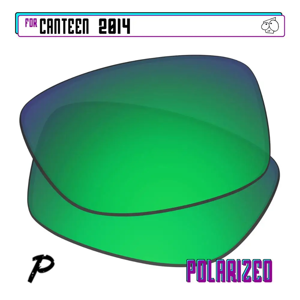 

EZReplace Polarized Replacement Lenses for - Oakley Canteen 2014 Sunglasses - Green P
