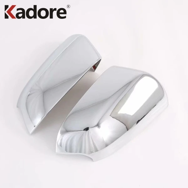 ABS Chrome Plastic Для hyundai Venue хромированное углеродное волокно боковые дверные зеркала заднего вида Накладка для автомобиля Стайлинг Авто внешние аксессуары - Цвет: ABS Chrome Plastic