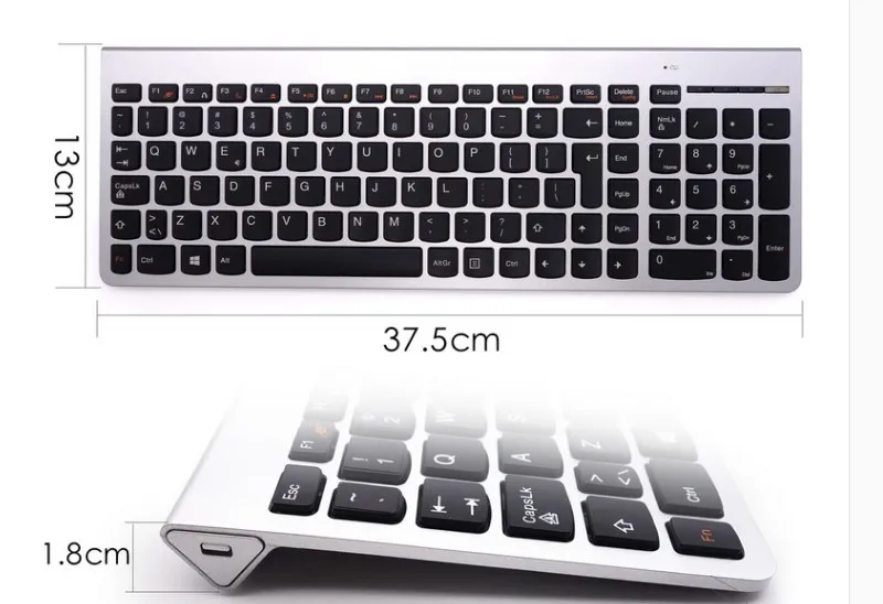 Wireless Keyboard and Mouse for Lenovo SK-8861 Japan UK Spain