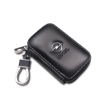 

Genuine Leather Key Wallet Car Key Bag Multi Key Case Fashion Key Holders For Opel Astra H G J Corsa Insignia Antara sorento