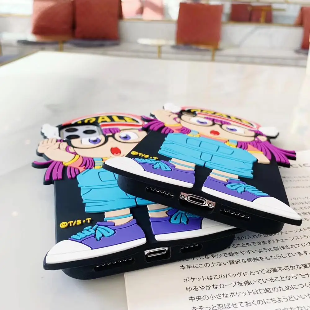 Для iphone 11Pro, японское аниме, 3D, милая кукла-машина, ARALE, ударопрочный силиконовый чехол для iphone MAX XS, XR, 7, 8 plus, чехол для телефона