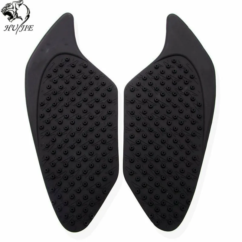 Motorcycle Tank Traction Pad Side Fuel Gas Knee Grip Decal Protector For BMW S1000RR 2010-2016 Black