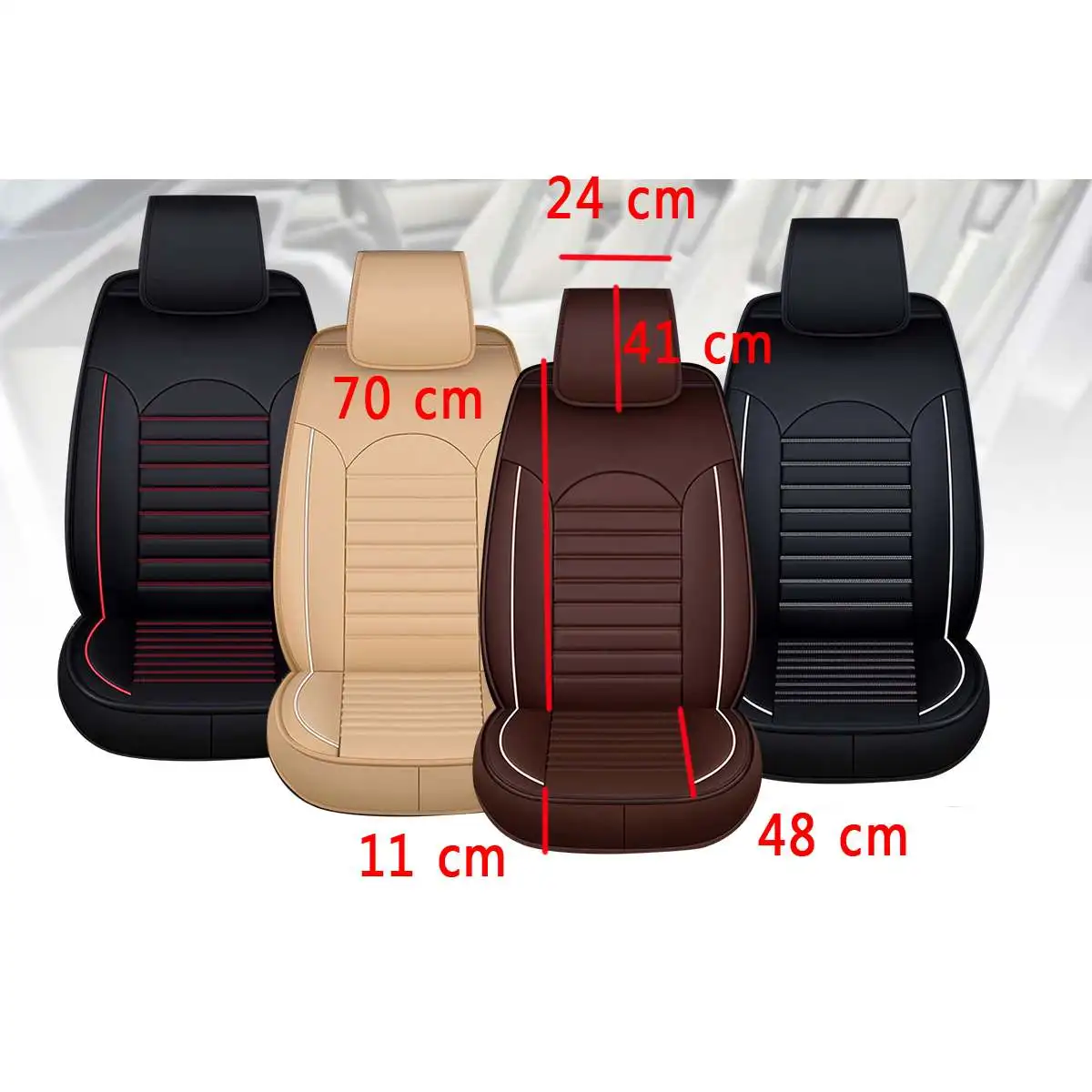 Универсальные автомобильные чехлы для сидений chevrolet для Nissan для bmw для toyota для honda автомобильные защитные Подушка автомобильный стиль Interio