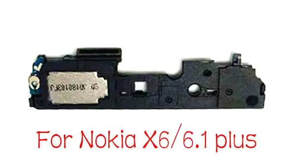 Громкий динамик для Nokia 5 6 8 3 7,1 6,1 Plus X5 X6 громкий задний динамик зуммер звонка с гибкий кабель, сменные детали - Цвет: For Nokia 6.1 Plus