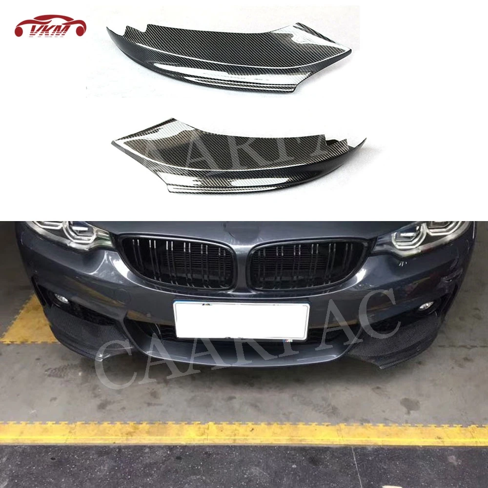 Передний спойлер для губ разветвители щитки крылья Cupwings BMW F32 F33 435i M Sport 2014 2017