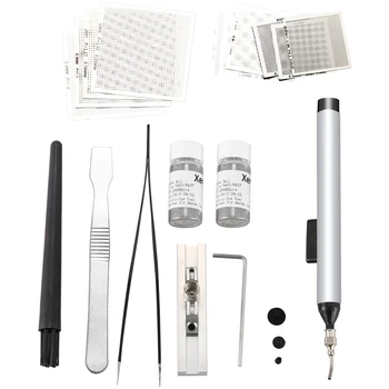 

Stencils Bga Reballing Kit for Ps3 Chip Reballing Repair Game Consoles Repair Tools Kit
