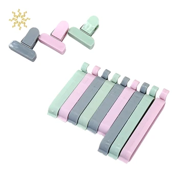 

12Pcs Plastic Kitchen Sealing Clips Food Clips Seal Clamp Packing Bag Clamp For Storage Packages Sealer Kitchen Things K802