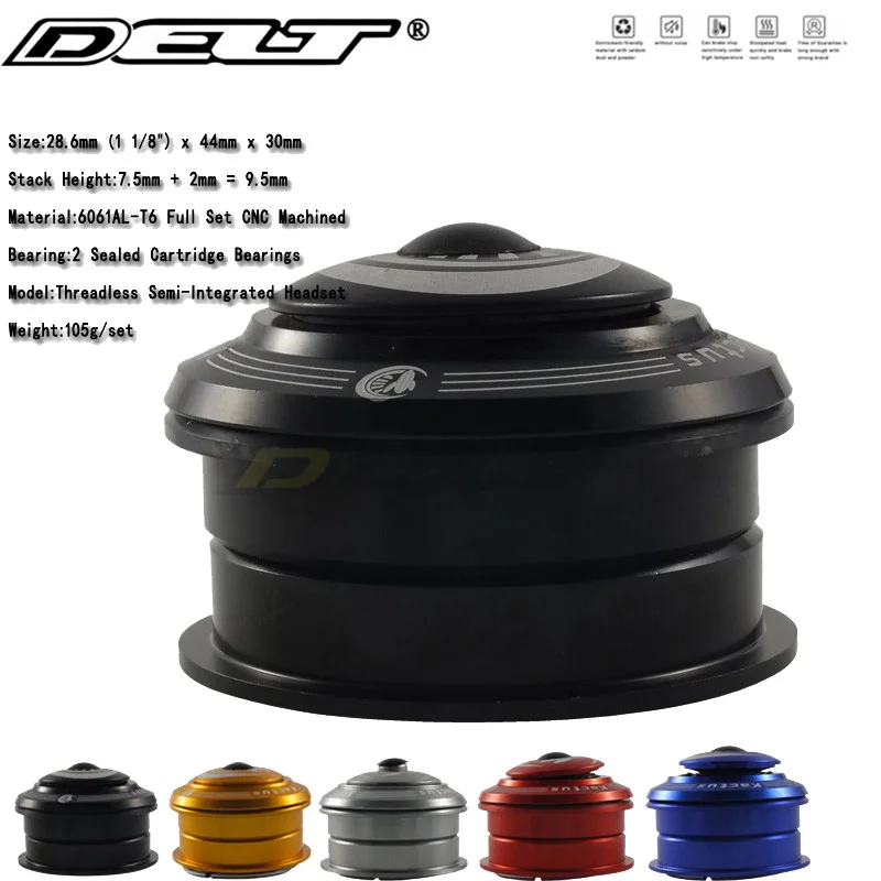 

Колпачки Распорки велосипедной гарнитуры без резьбы 28,6 (1-1/8) 44 мм сплав CNC MTB дорожные велосипедные аксессуары