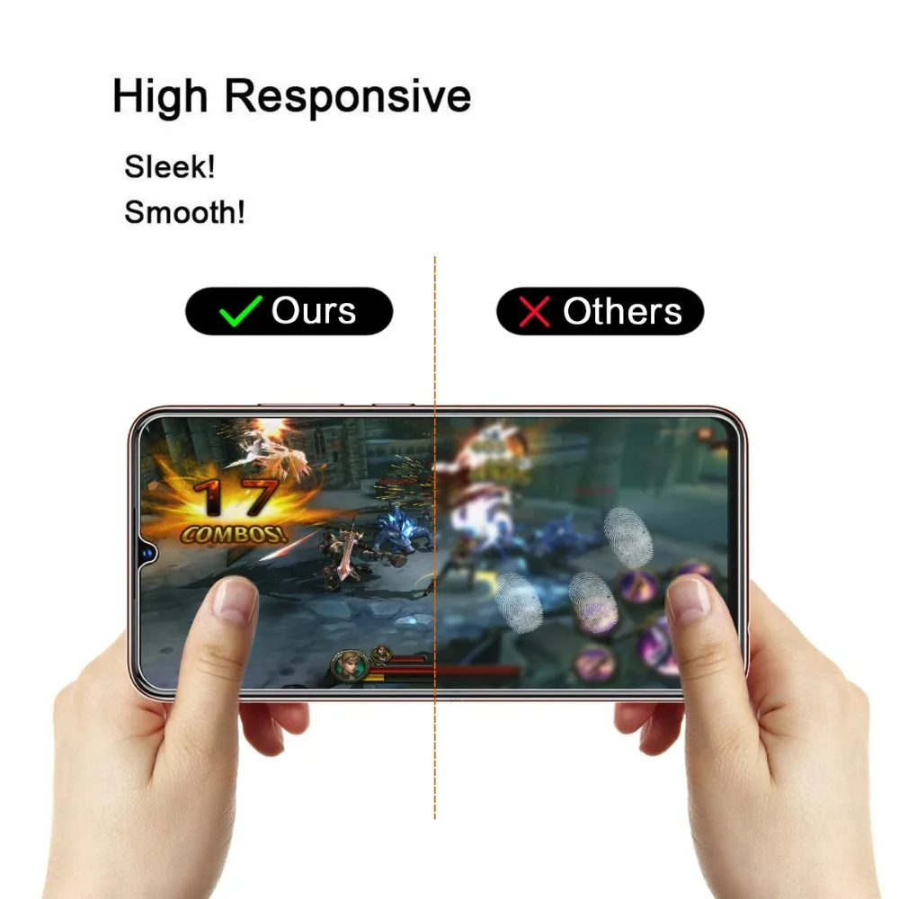 Закаленное стекло для защиты экрана zte BLADE 20 Smarrt 9H 2.5D Защитное телефона A7 2019