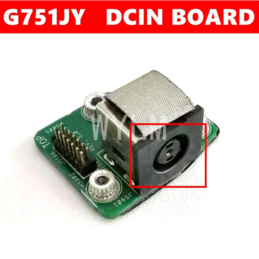 DC In Power Jack Board for ASUS ROG G751JY