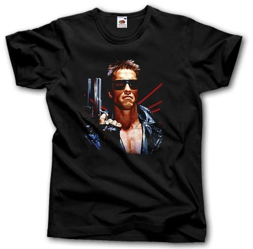 

TERMINATOR SHIRT S-XXXL ARNOLD SCHWARZENEGGER MOVIE FILM custom printed tshirt hip hop funny tee mens tee shirts