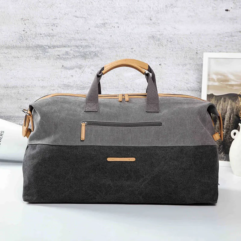 

Trend new fashion leisure Korean version of large capacity travel luggage bags short distance light men and women boarding bags