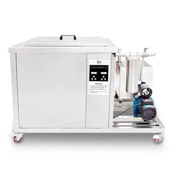 

108L Digital Ultrasonic Cleaner Singe Groove Degreasing Engine Parts PCB Board Screw Nuts Mold Ultra Sonic Bath Transducer