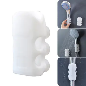 

Silicone Shower Sucker Removable Accessories Dirty Washing Pet Bath Suction Cup Bracket Bathroom Moving Nozzle Seamless Remover