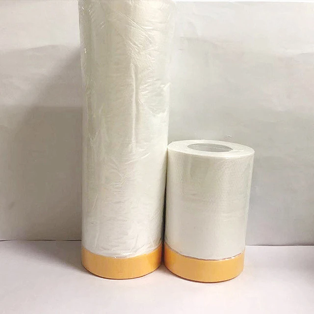 Nastro E Pellicola Per Mascheratura 2 Rotoli 150cm X 20m - Per Verniciatura Auto E Pareti - Foto 5