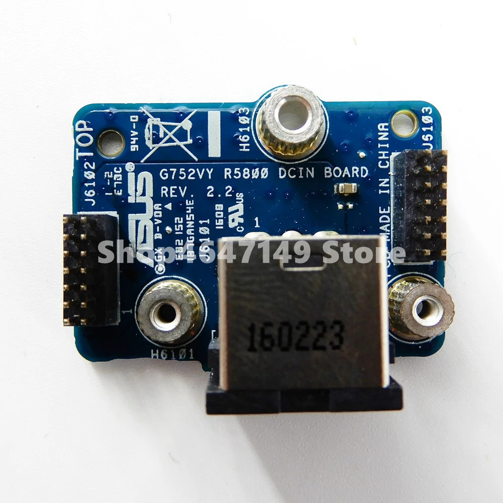 G752VY Rev 2 3 плата зарядный порт для Asus G752V G752VM G752VT G752VS G752VL DC разъем