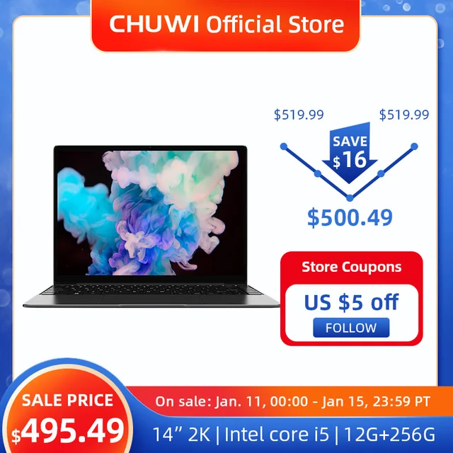 CHUWI-portátil CoreBook X Intel Core i5-7267U, 14 pulgadas, resolución de 2160x1440, DDR4, 16GB, 256GB, SSD, 10 ordenadores, batería de 46,2 W CHUWI-portátil CoreBook X Intel Core i5-7267U, 14 pulgadas, resolución de 2160x1440, DDR4, 16GB, 256GB, SSD, 10 ordenadores, batería de 46,2 W