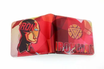 

Iron Man Men Women PU Wallet Coin Purse Unisex Wallets ID/Credit Card Holder