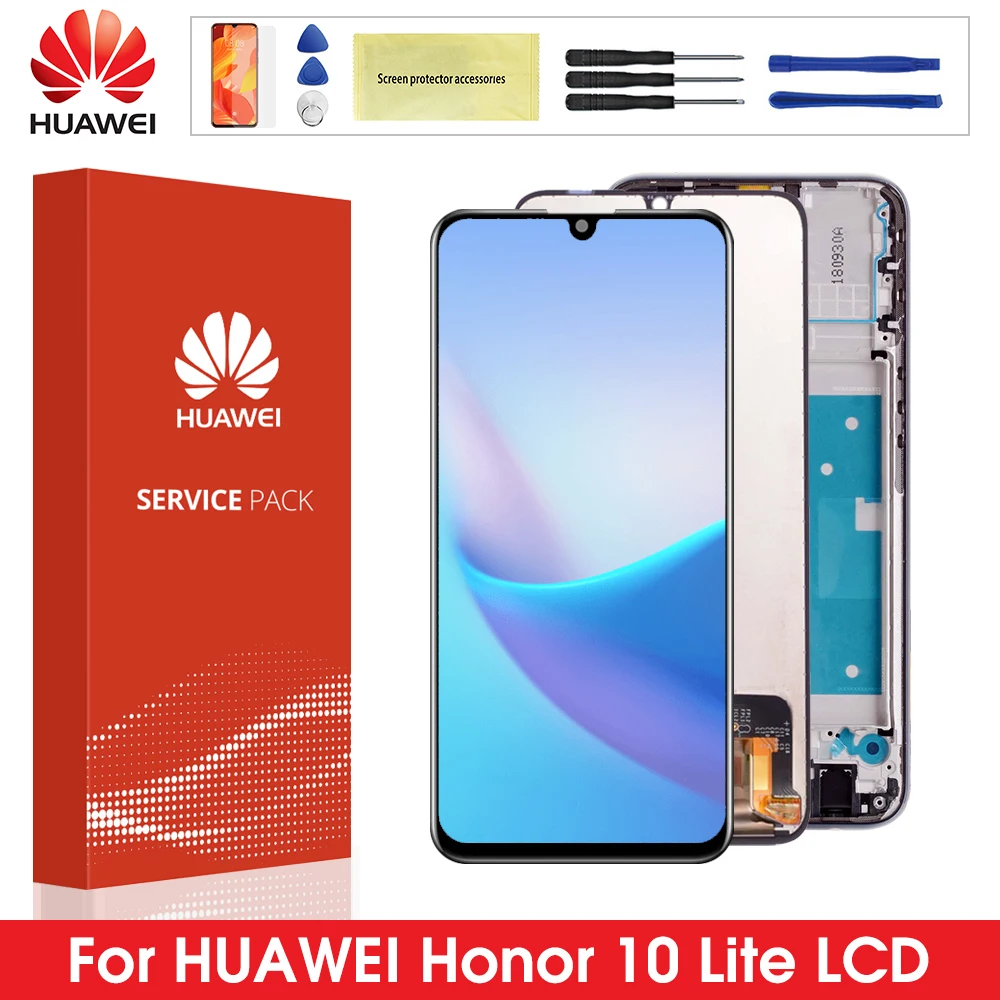 Оригинальный ЖК-дисплей для Huawei Honor 10 Lite с сенсорным экраном и дигитайзером