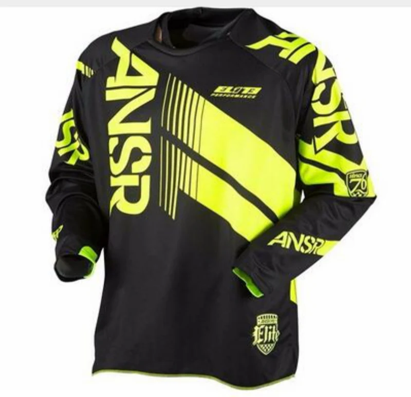 Cuesta Abajo рубашка с длинным рукавом из джерси длинными рукавами Мотокросс Camiseta Ropa Mtb