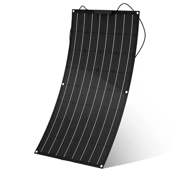 

JingyangSolar 12 volt ETFE flexible solar panel 100W solar cell flex for boat