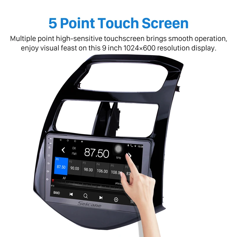 Seicane GPS навигация Android 10 0 RAM 2GBfor 2011 2014 Chevrolet DAEWOO 9 дюймовый автомобильный
