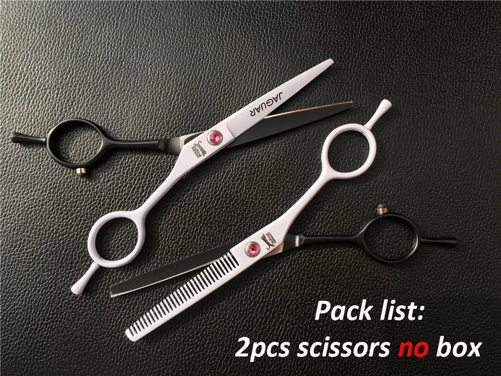 Профессиональные ножницы для волос, 5,5 дюймов, Парикмахерские филировочные ножницы, парикмахерские ножницы, инструменты для стрижки волос - Цвет: 1set no box
