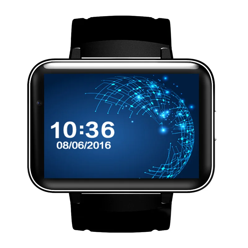 Смарт-часы DM98, Bluetooth, Смарт-часы, Android 4,4, 3g, умные часы, телефон MTK6572, двухъядерный, 1,2 ГГц, 4 Гб rom, камера WCDMA, WiFi, gps - Цвет: black