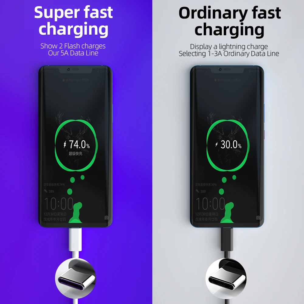 TEAEGG usb type C кабель для samsung S10 S9 S8 A50 Xiaomi Redmi Note 7 Быстрая зарядка USB-C зарядное устройство для мобильного телефона USBC type-C кабель