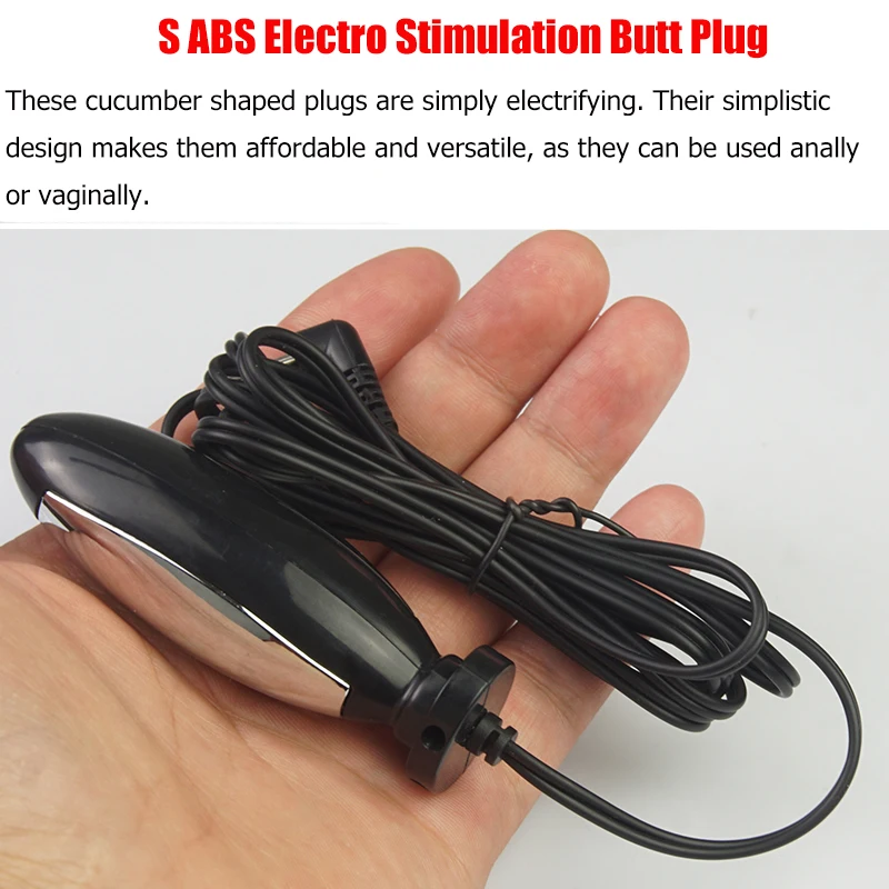 Electrosex Anal Plug E-Stim Electro Stimulation Electricity Accessories Vaginal Butt Plugs Prostate Massage BDSM Sex Toys