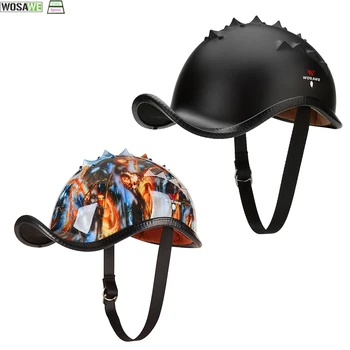 

WOSAWE Men Women Cycling Helmet Open Face Half Helmet MTB Safely Cap Waterproof Racing Off Road Helmet Casco Ciclismo