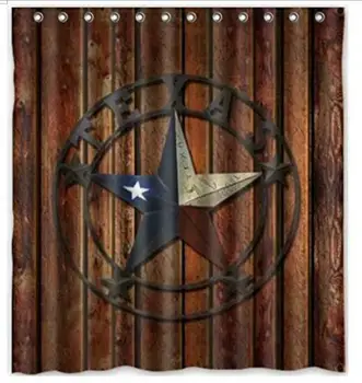 

shower curtain texas Star for Home and Bathroom