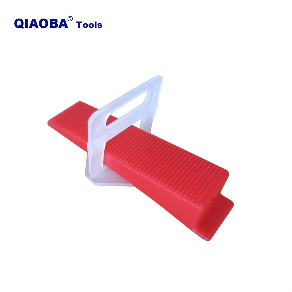 

401pcs tile leveling system 1mm 300pcs clips+100pcs Wedges +1piece plier plastic tile spacers tiling tools