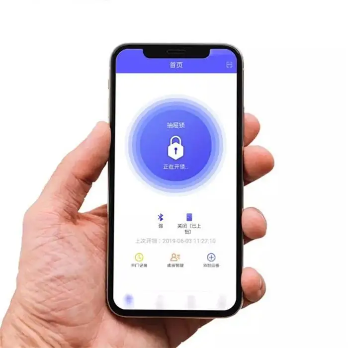 Умный шкаф переключатель ящик замок Bluetooth разблокировка 1-3s 2 батарейки ААА(не входит в комплект) Противоугонная безопасность